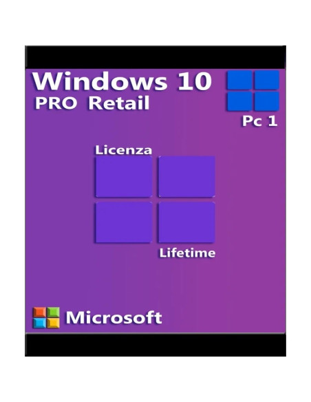 Microsoft Windows 10 Pro Retail 1 Pc 1 Lifetime Key