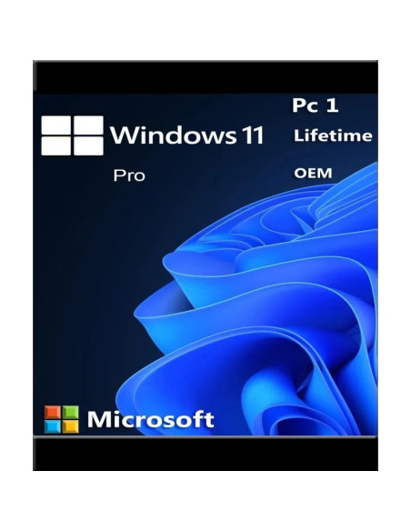 Microsoft Windows 11 Pro OEM 1 PC 1 Lifetime Key