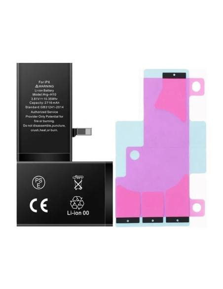 Batteria iPhone X 2716mAh Chip Ti Oem Nuova 0 Cicli Kit Incluso