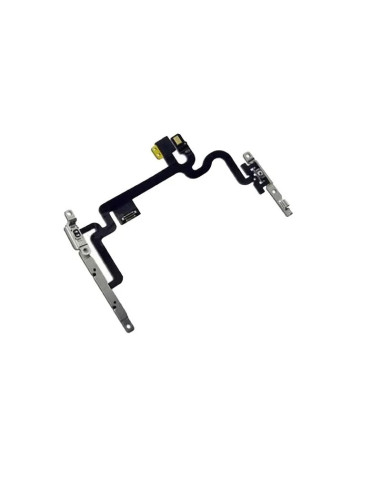 Power On Off Volume Mute Button For iPhone 7 with Metal Bracket
