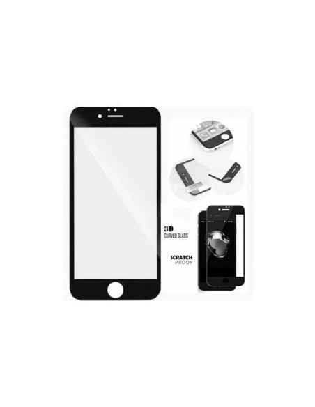 3D Tempered Glass Full Glue Protection For iPhone 7 8 4 7 Black