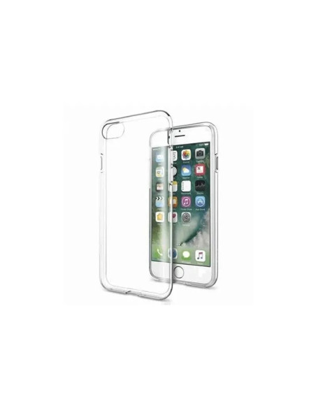 Cover Posteriore in Silicone Per iPhone 6 6S Trasparente Da 3MM