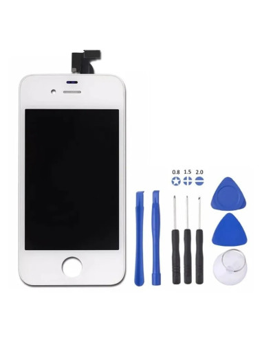 iPhone 4 White LCD Touch Screen Complete Glass Grade A and Tools