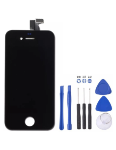 Vetro Touch Lcd Assemblato iPhone 4S Nero Lcd Pari OEM
