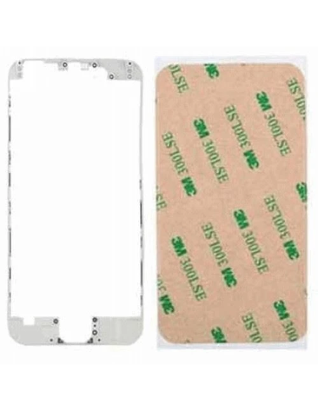 Cornice Frame Supporto Vetro Bianca  iPhone 6 Plus Display 5.5 Biadesivo