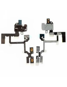 Cavo flex Volume Jack Cuffie MutePer iPhone 4 Bianco