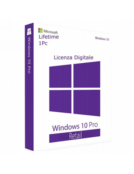 Microsoft Windows 10 Pro Retail 1 Pc 1 Lifetime Key