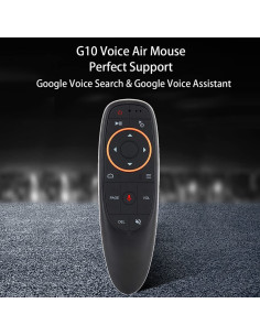 Telecomando G10 Vocale Air Mouse 2.4G Wireless Giroscopio Universale 2