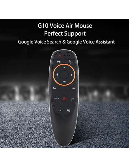 G10 Voice Remote Control Air Mouse 2.4G Wireless Gyroscope Universal