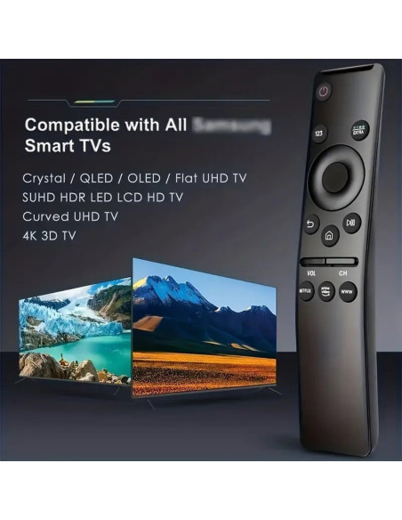 Telecomando Compatibile Samsung Universale Serie 6 Serie 7 Serie 8