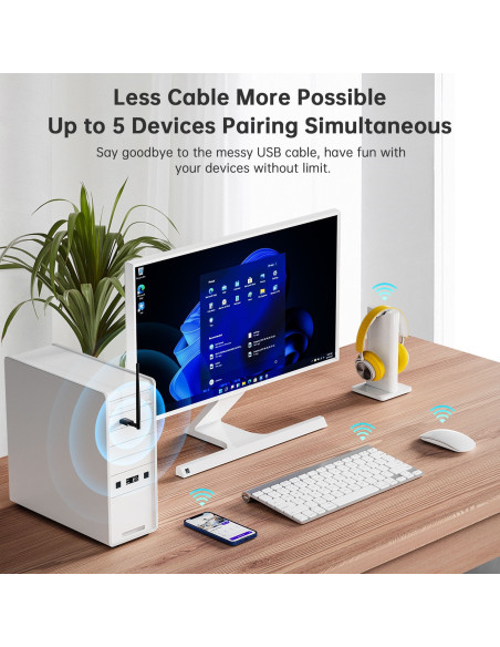EP-B3552 Plus USB Wi-Fi 2.4Ghz 200 Mt. 2 in 1 Bluetooth 5.3