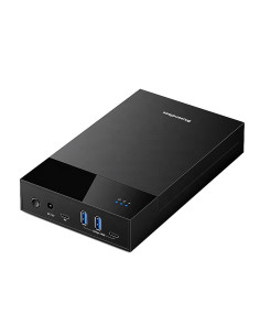 CASE HHD Hub Esterno 3.5-2.5 Pollici SATA USB 3.0 per PC Laptop HDD Box Supporta fino 24TB 2