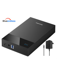 CASE HHD Esterno 3.5-2.5 Pollici SATA USB 3.0 per PC Laptop HDD Box