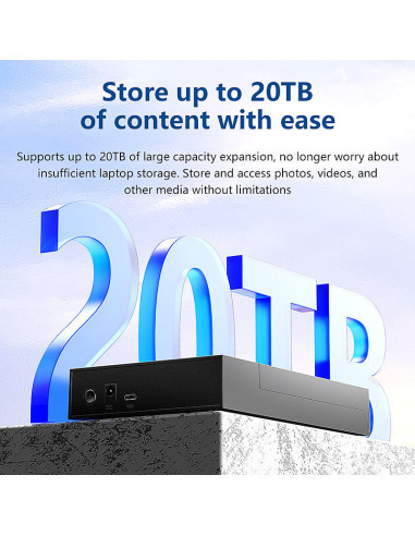 CASE HHD Esterno 3.5-2.5 Pollici SATA USB 3.0 per PC Laptop HDD Box