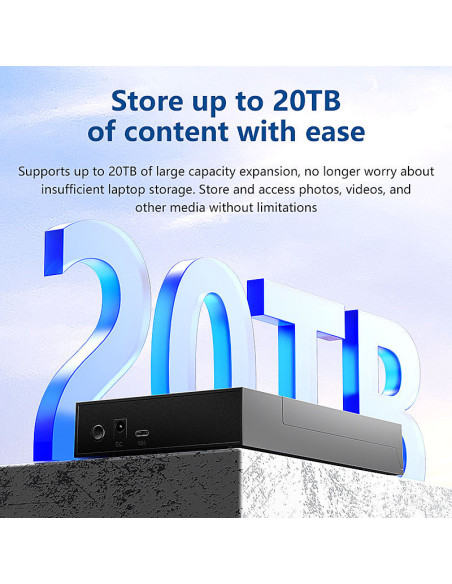 copy of CASE HHD Esterno 3.5-2.5 Pollici SATA USB 3.0 per PC Laptop HDD Box