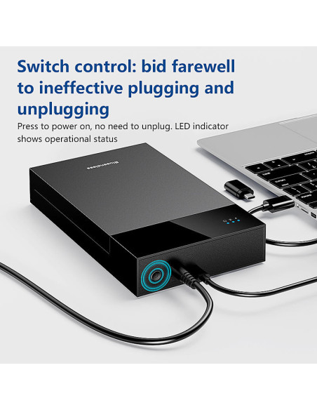 copy of CASE HHD Esterno 3.5-2.5 Pollici SATA USB 3.0 per PC Laptop HDD Box