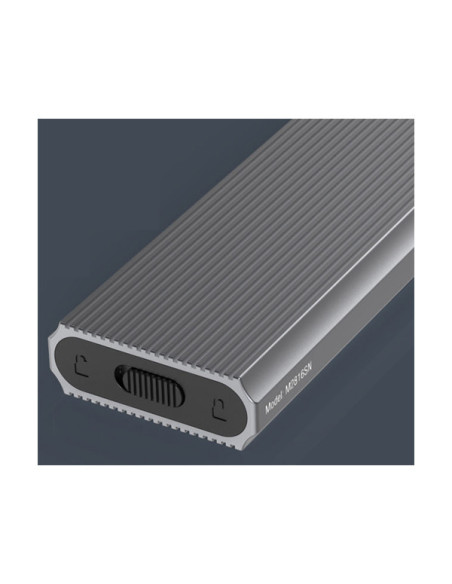 Box Case Hard Disk Protocollo M.2 NVMe/SATA Con Cavo da Tipo-C/USB-A 2818SN
