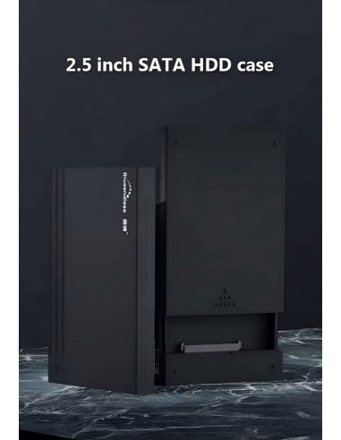 CASE Hard Disk Cavo Usb-A Esterno 3.5-2.5 Pollici SATA USB 3.0 Per PC Laptop HDD Box