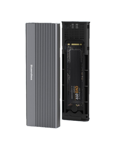 Box Case Hard Disk Protocollo M.2 NVMe/SATA Con Cavo da Tipo-C/USB-A 2818SN