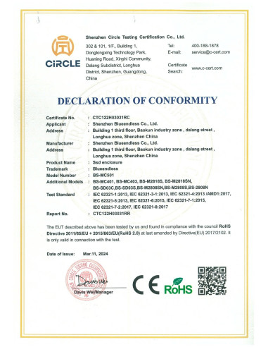 copy of copy of CASE HHD Esterno 3.5-2.5 Pollici SATA USB 3.0 per PC Laptop HDD Box