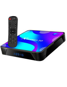 Tv Box X88 Pro10 4 Core Android 11 4K Wi Fi 2.4 5G Ram 4Gb Rom 32Gb