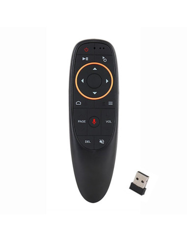 Telecomando G10 Vocale Air Mouse 2.4G Wireless Giroscopio Universale
