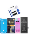 Batteria iPhone SE3 2022 Chip TI 2018mAh 0 Cicli + Kit Vetro Biadesivo Display Batteria
