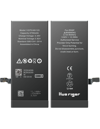 iPhone 6S Plus Battery 2750mAh New 0 Cycles Ti Chip OEM Kit Included
