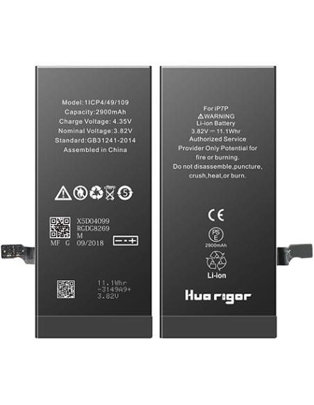 Batteria iPhone 7 Plus 2900mAh 0 Cicli Inclusi Kit Strumenti 2 Biadesivi Per Batteria e Display