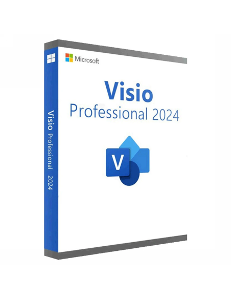 Microsoft Visio Pro 2024 LTSC 3 Pc 1 Key A Vita