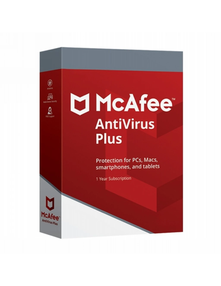 McAfee Antivirus Plus 1 Pc 1 Key 1 Year