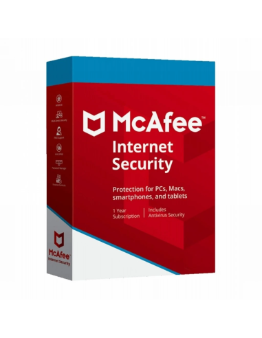 McAfee Internet Security 1 Pc 1 Key 1 Year