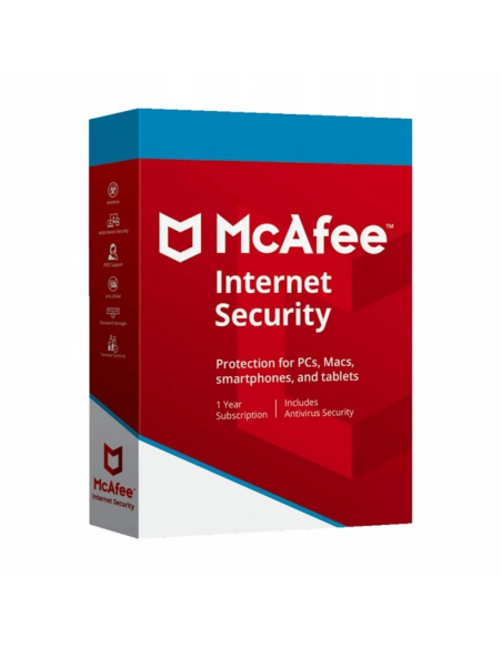 McAfee Internet Security 1 Pc 1 Key 1 Year