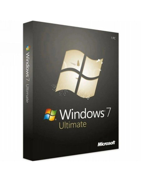 Microsoft Windows 7 Ultimate OEM 1 Pc 1 Lifetime Key
