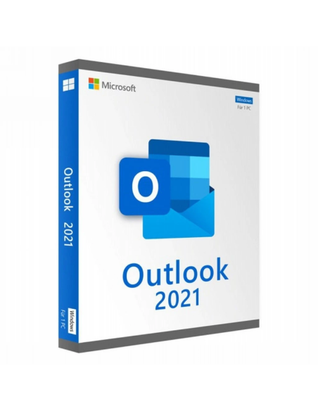 Microsoft Windows Outlook Pro 2021 10 & 11 1 Pc 1 Key A Vita