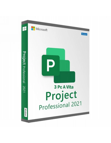 Microsoft Project 2021 Pro LTSC 3 Pc 1 Key A Vita