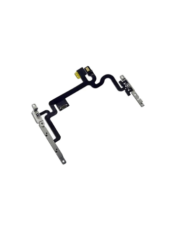 Power On Off Volume Mute Button For iPhone 7 with Metal Bracket
