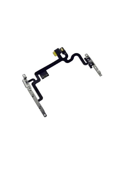 Power On Off Volume Mute Button For iPhone 7 with Metal Bracket