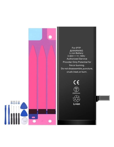 iPhone 7 Plus Battery 2900mAh New 0 Cycles YX Chip Kit Included