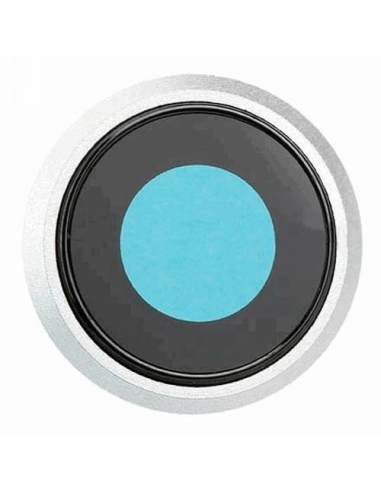 iPhone 8 Camera Lens Glass Ring Silver OEM Replacement
