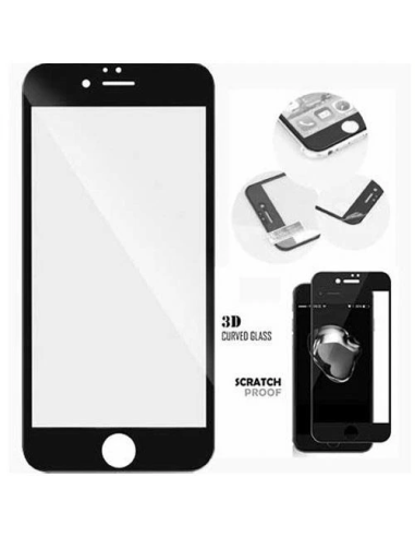 3D Tempered Glass Full Glue Protection For iPhone 7 8 4 7 Black