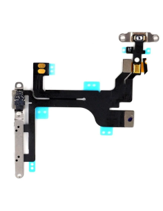 Power Button Volume Control Mute Button with Bracket for iPhone 5C 2