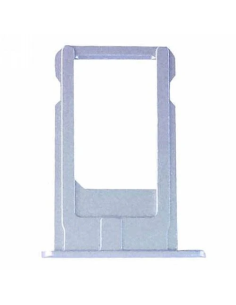 Porta Nano Sim Silver Per iPhone 6 Bianco Display 4.7