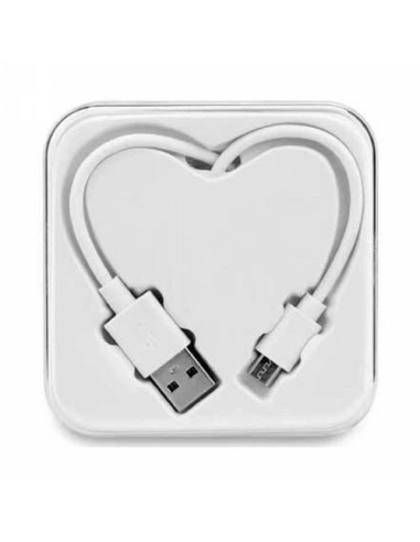 Cavo Micro Usb Universale Bianco Resistente in Blister Art. Compatibile