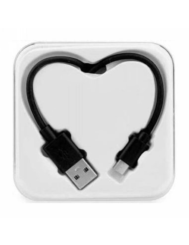 Cavo Micro Usb Universale Nero Resistente in Blister Art. Compatibile