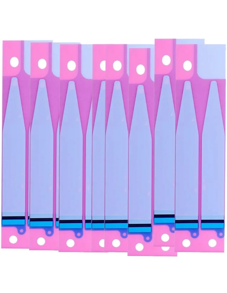 10 X Adesivi Biadesivo Per Cambio Batteria iPhone 6 6S 7 8