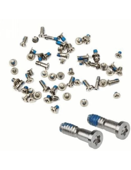 Complete Screw Set for iPhone 6 Silver Black 2 Dock Connector Screws