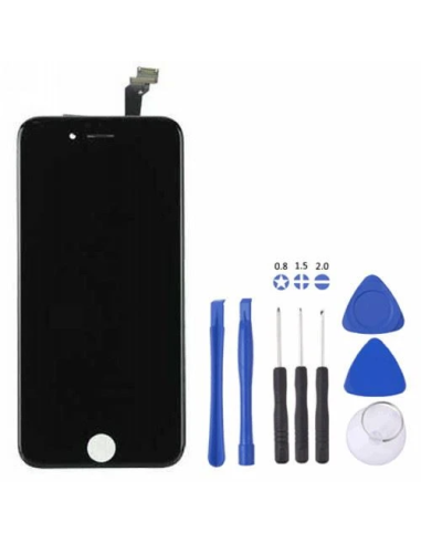 Vetro Touch iPhone 6 Plus Display 5.5 Nero Kit Apertura Tianma