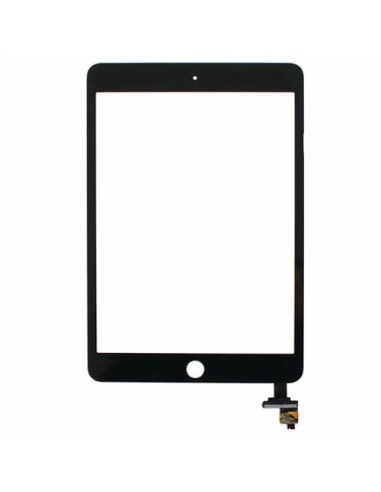 Black Touch Screen Glass for iPad Mini 3 with iC Connector HQ Quality