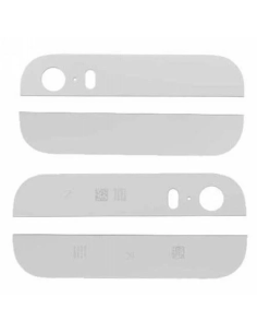 Glass for iPhone 5S Back Cover Body Color White